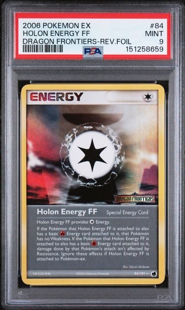 2006 POKEMON EX DRAGON FRONTIERS #84 HOLON ENERGY FF DRAGON FRONTIERS PSA 9