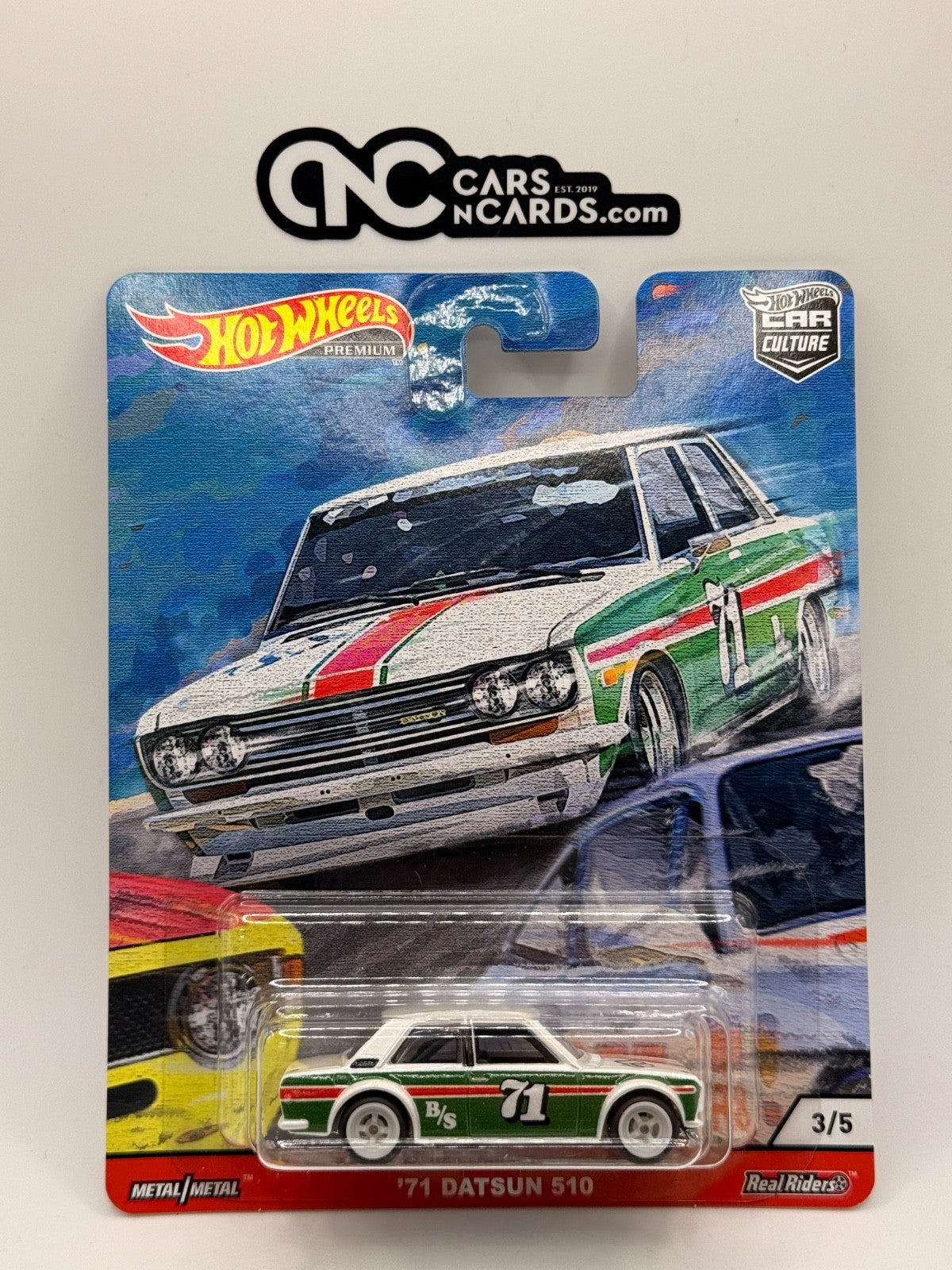 2020 Hot Wheels Premium Car Culture Door Slammers 3/5 '71 Datsun 510
