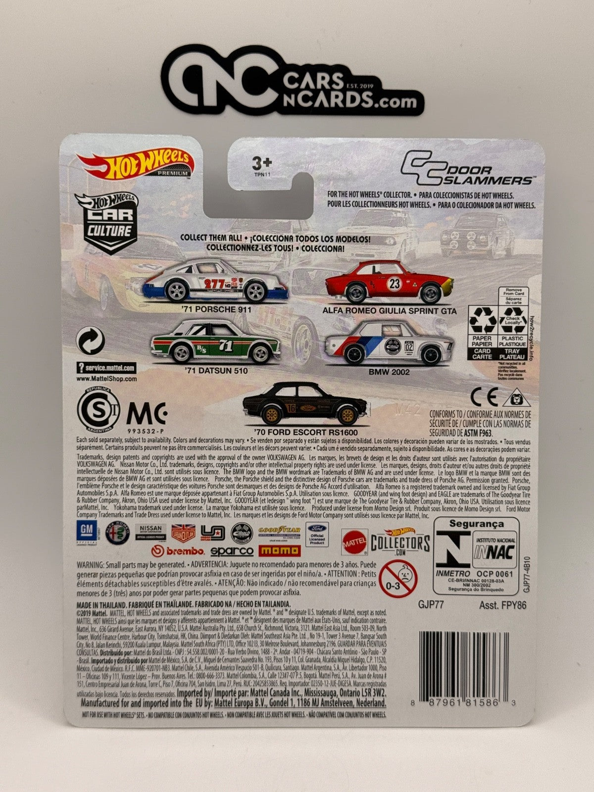 2020 Hot Wheels Premium Car Culture Door Slammers 3/5 '71 Datsun 510