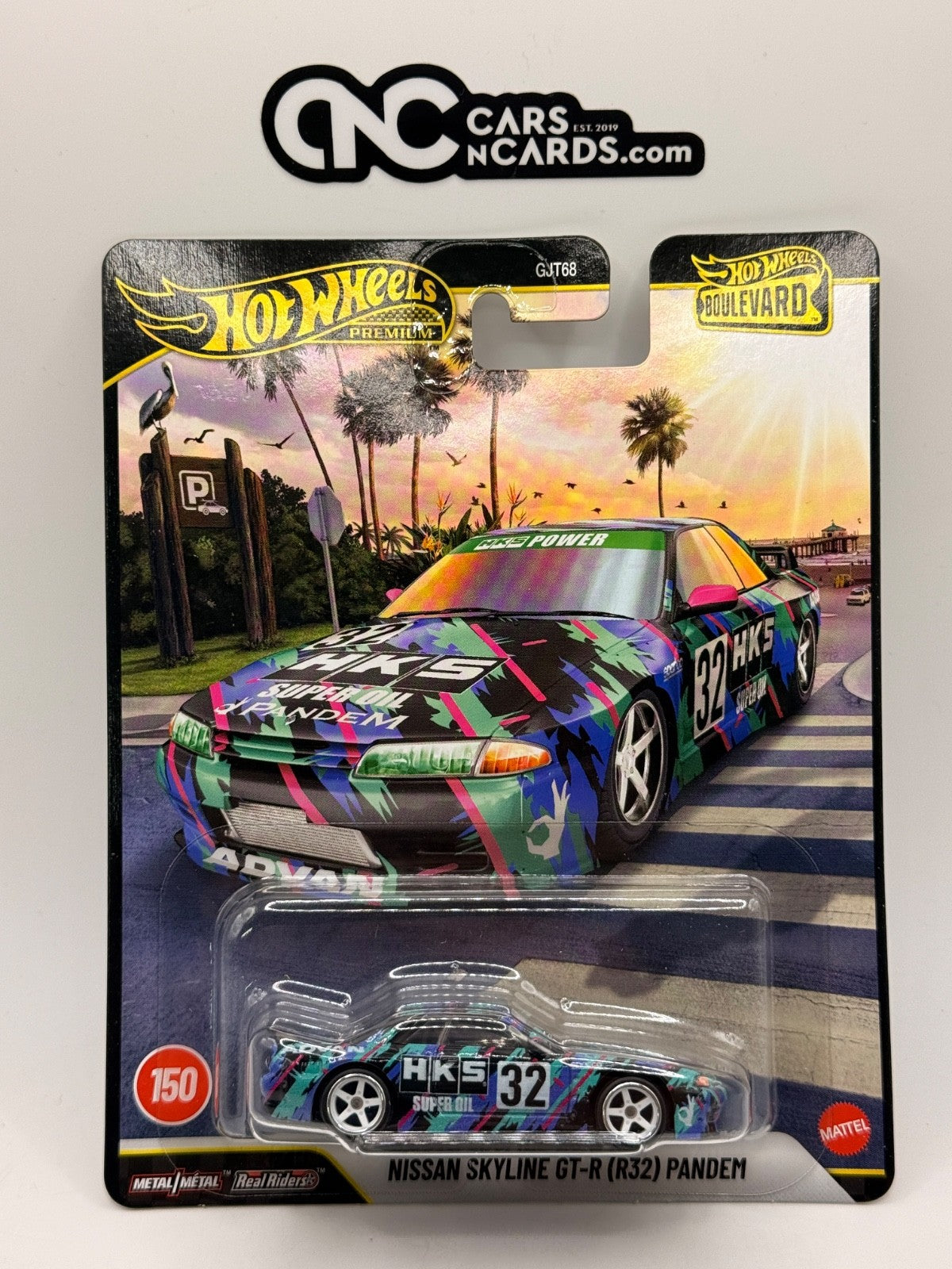 2026 Hot Wheels Premium Boulevard #150 NISSAN SKYLINE GT-R (R32) PANDEM HKS