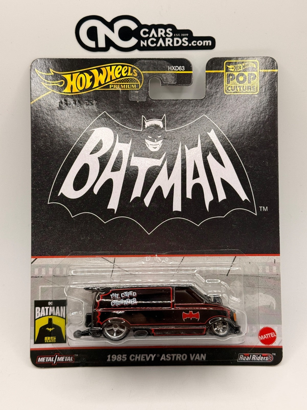 2024 Hot Wheels Premium Pop Culture Batman 1985 Chevy Aston Van
