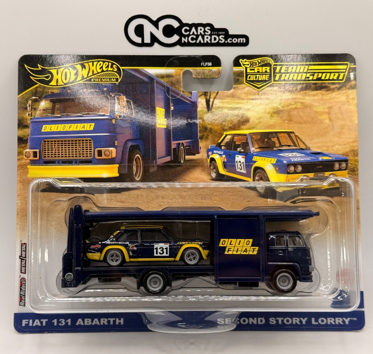 2024 Hot Wheels Premium Team Transport #62 Fiat 131 Abarth (Soft Corners)