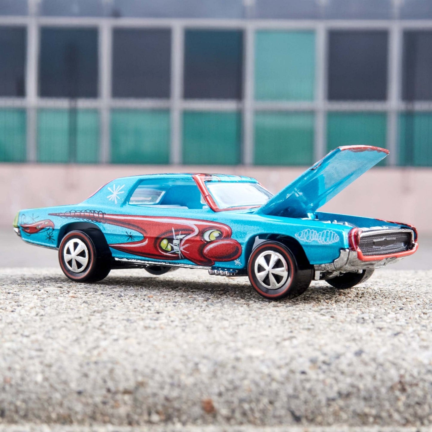 2025 Hot Wheels RLC Exclusive Hot Wheels x Kenny Scharf Custom T-Bird Sealed Box