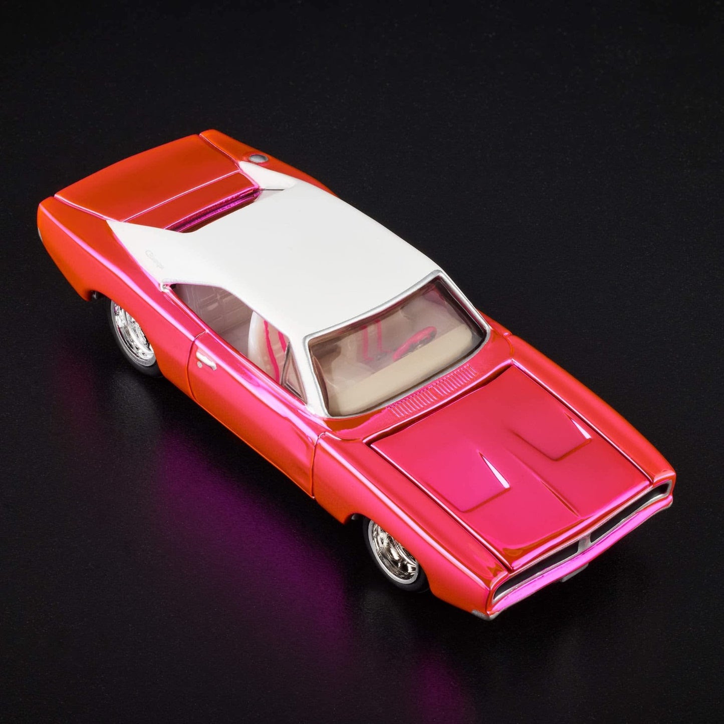 2025 Hot Wheels RLC Exclusive 1969 Dodge Charger R/T Pink With Protector
