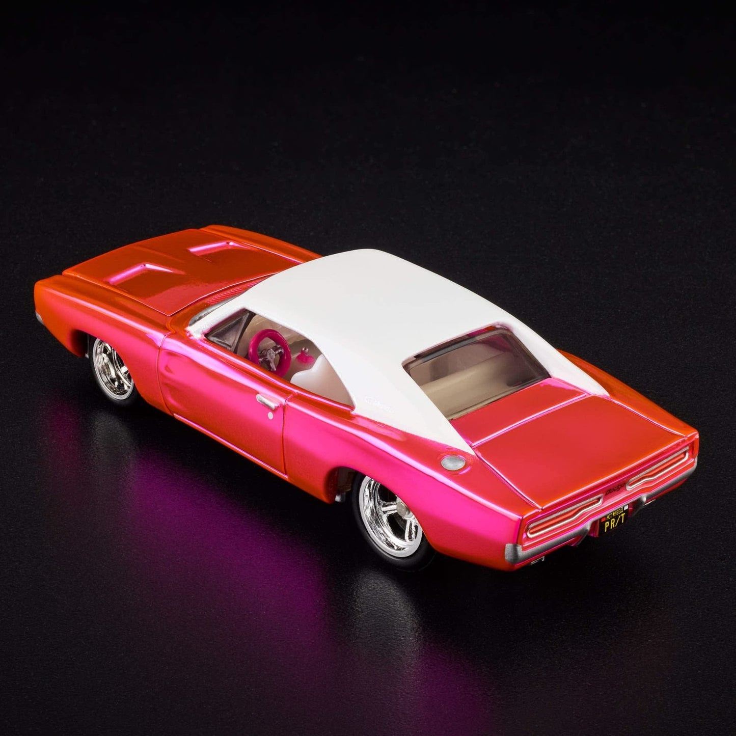 2025 Hot Wheels RLC Exclusive 1969 Dodge Charger R/T Pink With Protector