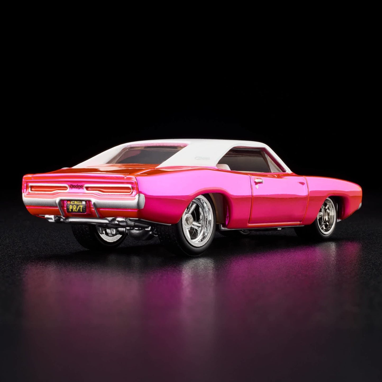 2025 Hot Wheels RLC Exclusive 1969 Dodge Charger R/T Pink With Protector