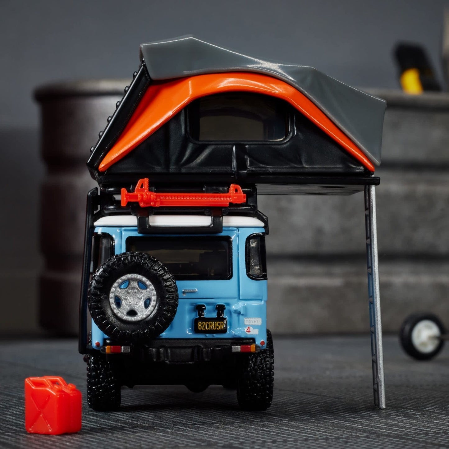 2025 Hot Wheels Elite 64 Mod Shop 1982 Custom Toyota Land Cruiser FJ45 Troopy
