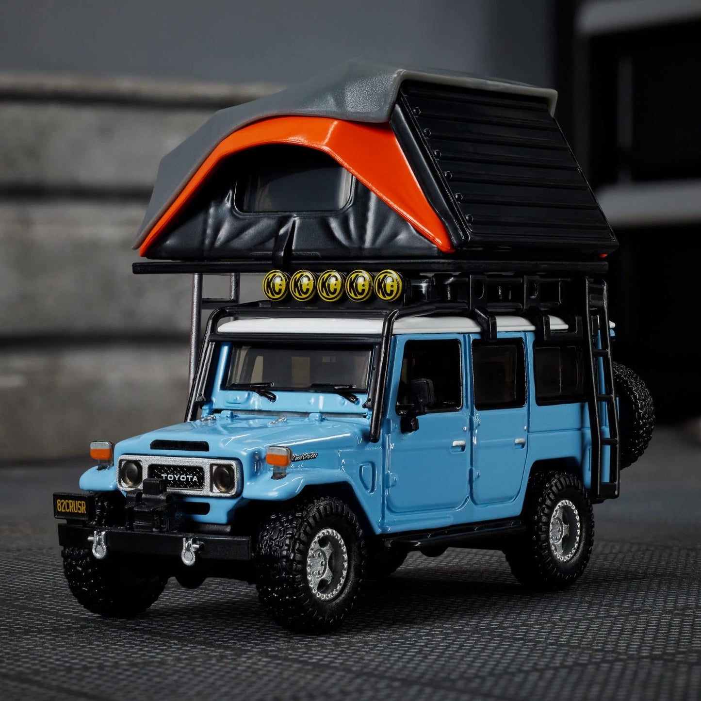 2025 Hot Wheels Elite 64 Mod Shop 1982 Custom Toyota Land Cruiser FJ45 Troopy