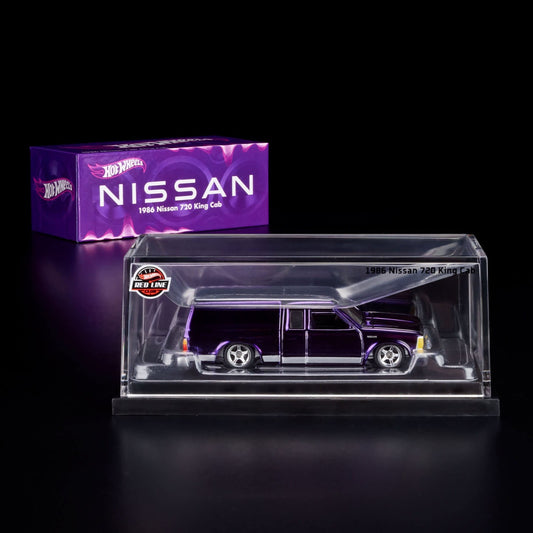 2025 Hot Wheels RLC 1986 Nissan 720 King Cab Purple Sealed Box
