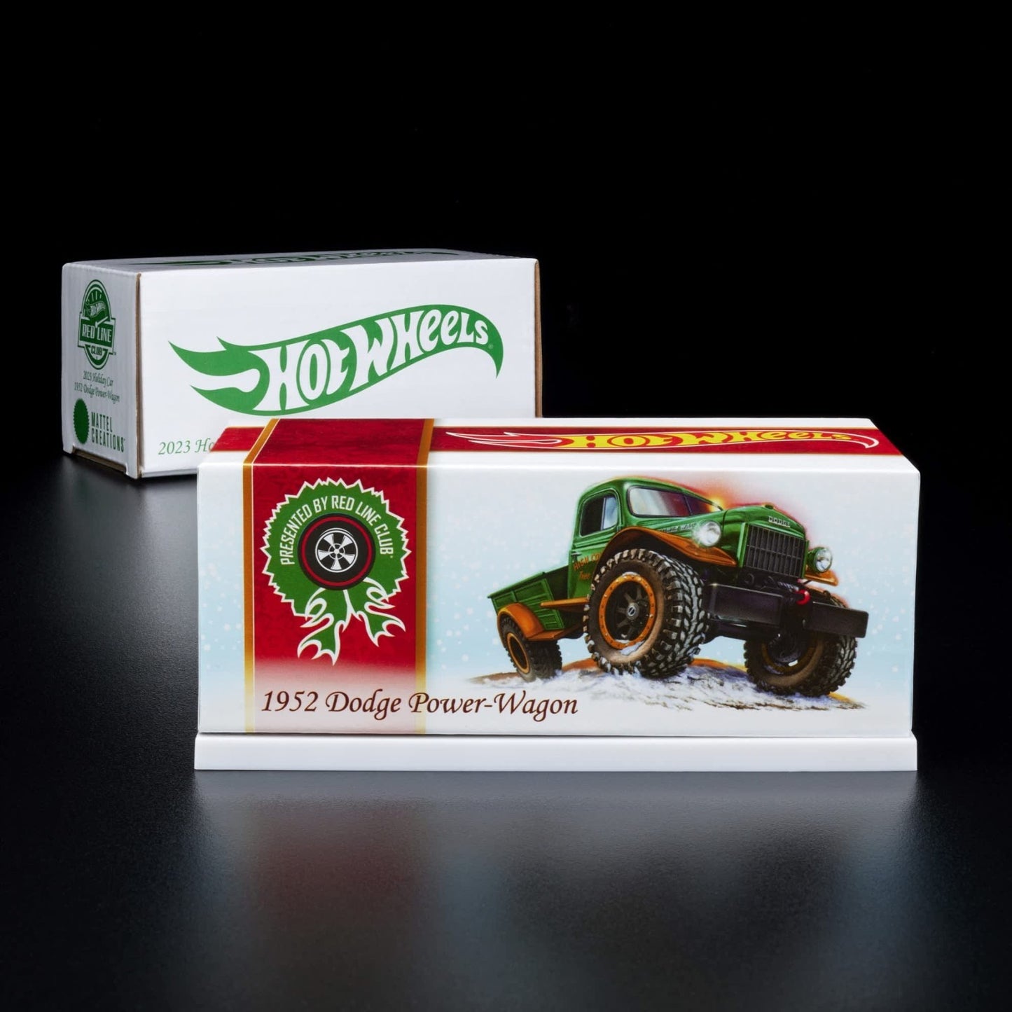 2023 Hot Wheels RLC Exclusive Holiday 1952 Dodge Power-Wagon Open Box