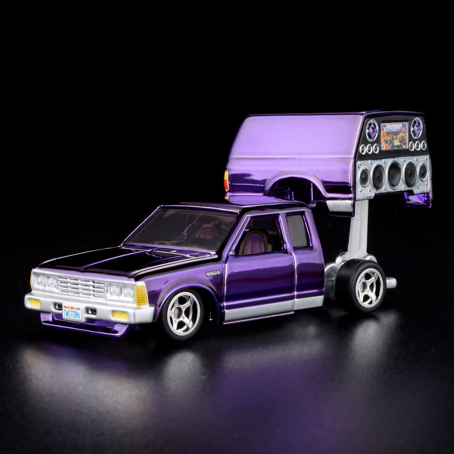 2025 Hot Wheels RLC 1986 Nissan 720 King Cab Purple Open Box Mint