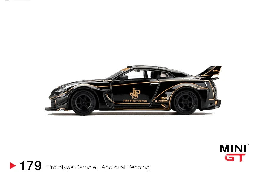 MINI GT #179 LB-Silhouette WORKS GT NISSAN 35GT-RR Ver.1 JPS Open Box