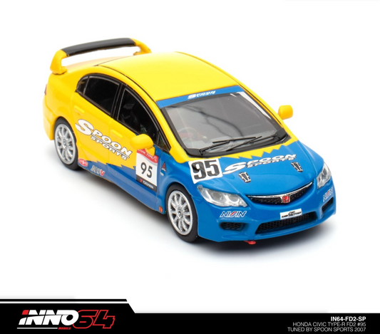 INNO64 Honda Civic Type-R FD2 #95 Tuned by Spoon Sports 2007 IN64-FD2-SP