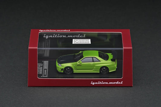 Ignition Model IG2126 Nismo R34 GT-R Z-tune Green Metallic