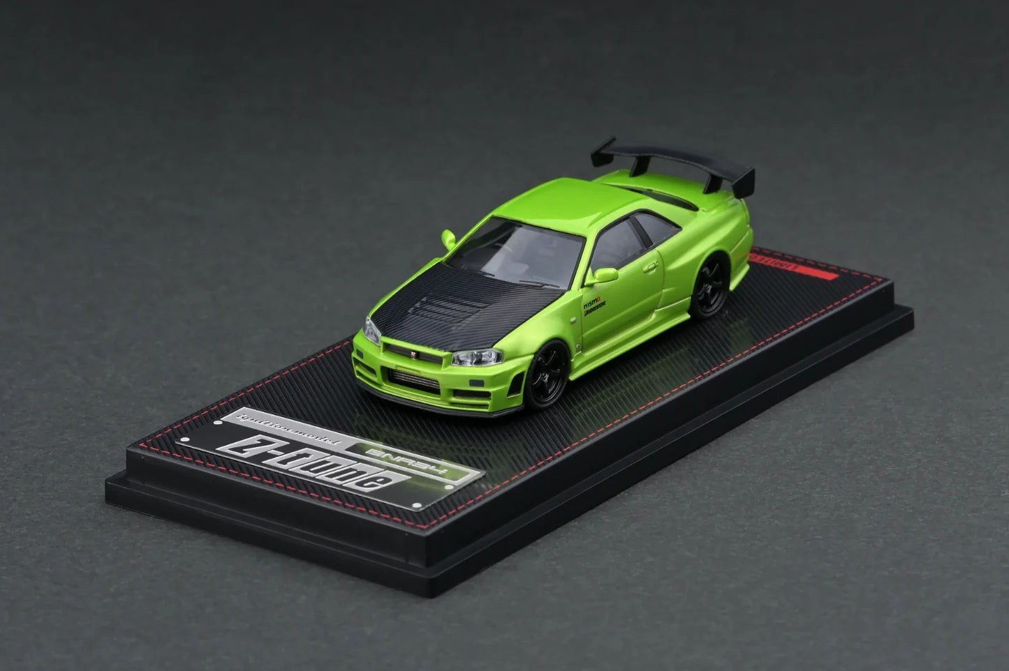 Ignition Model IG2126 Nismo R34 GT-R Z-tune Green Metallic