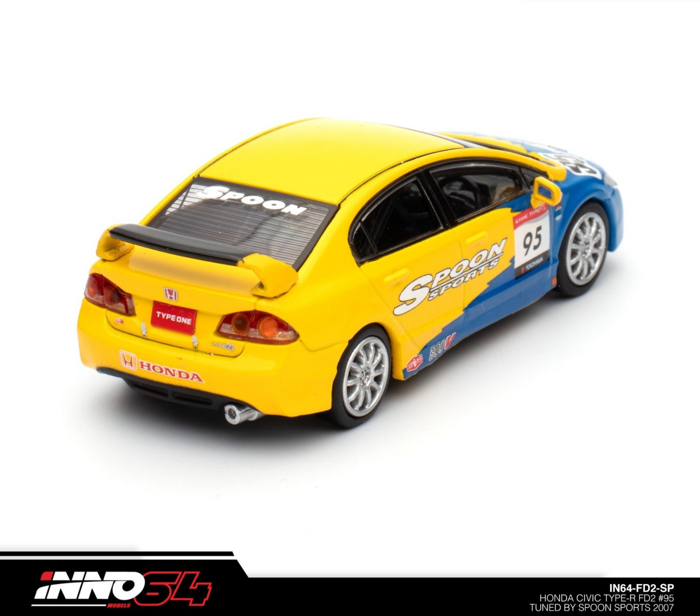 INNO64 Honda Civic Type-R FD2 #95 Tuned by Spoon Sports 2007 IN64-FD2-SP