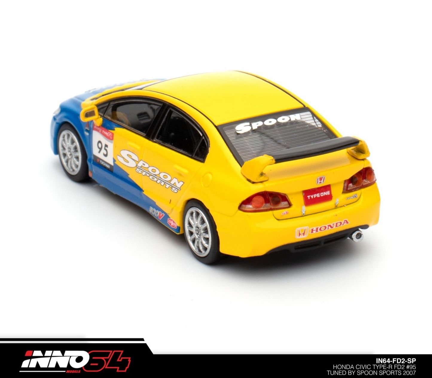 INNO64 Honda Civic Type-R FD2 #95 Tuned by Spoon Sports 2007 IN64-FD2-SP