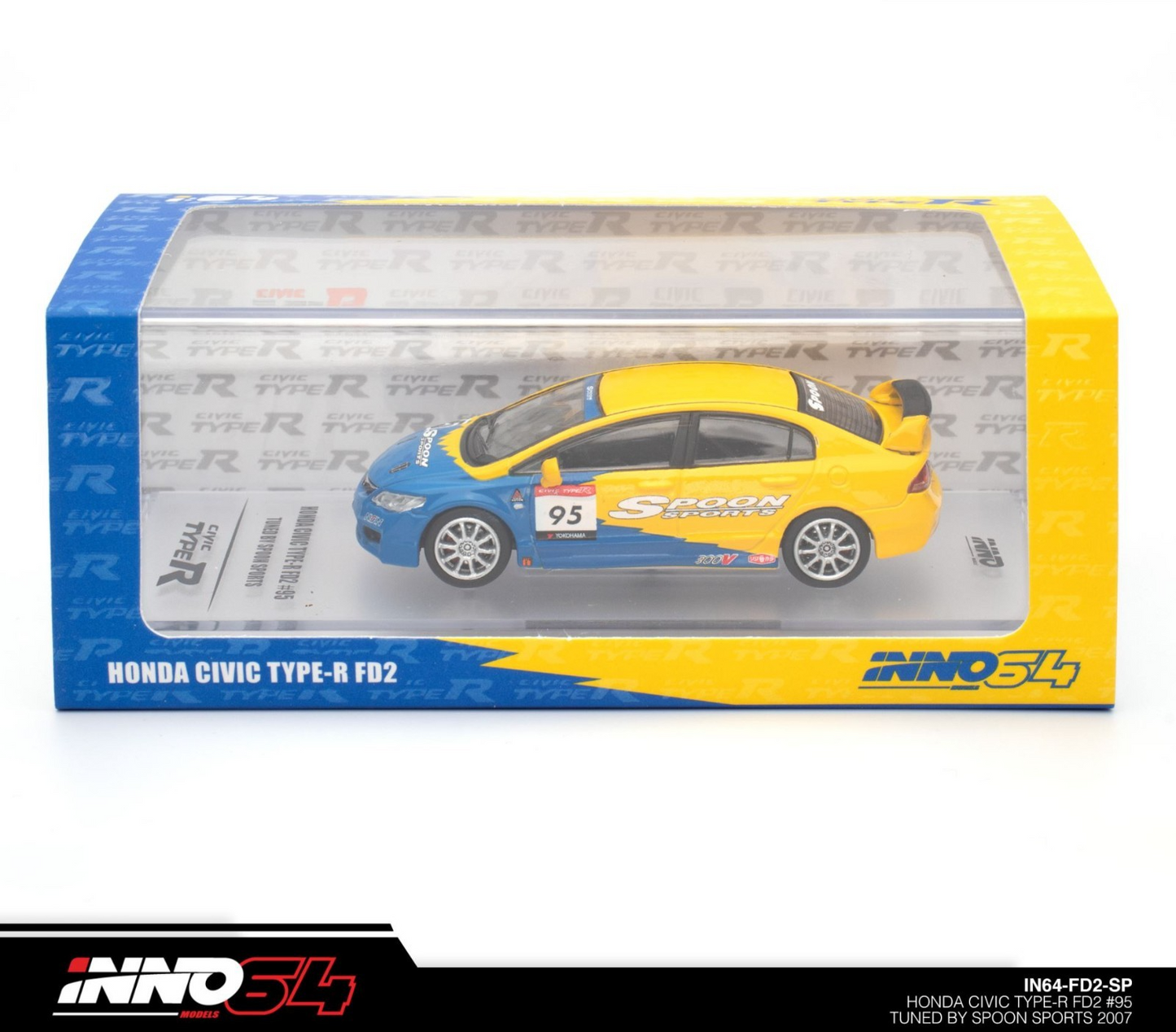 INNO64 Honda Civic Type-R FD2 #95 Tuned by Spoon Sports 2007 IN64-FD2-SP