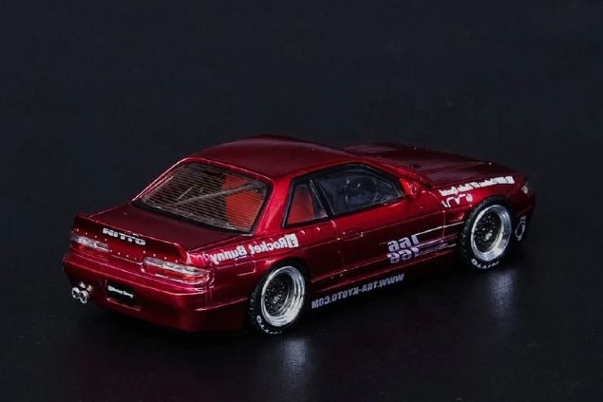 INNO64 Nissan Silvia S13 Pandem Rocket Bunny V1 Red IN64-S13V1-RED