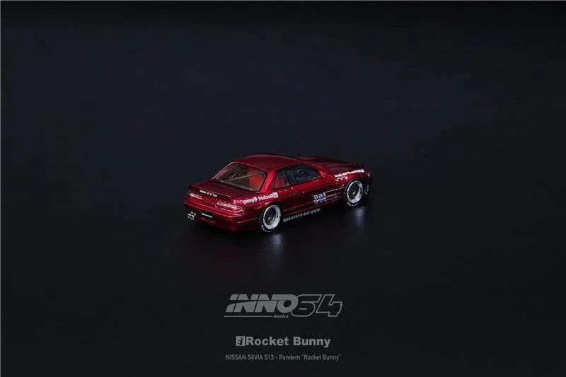 INNO64 Nissan Silvia S13 Pandem Rocket Bunny V1 Red IN64-S13V1-RED
