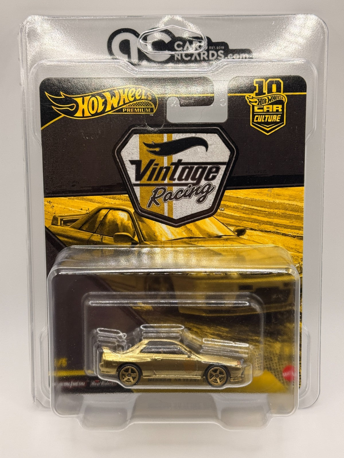 2026 Hot Wheels Premium Vintage Racing 0/5 Nissan Skyline GT-R Chase W/Protector