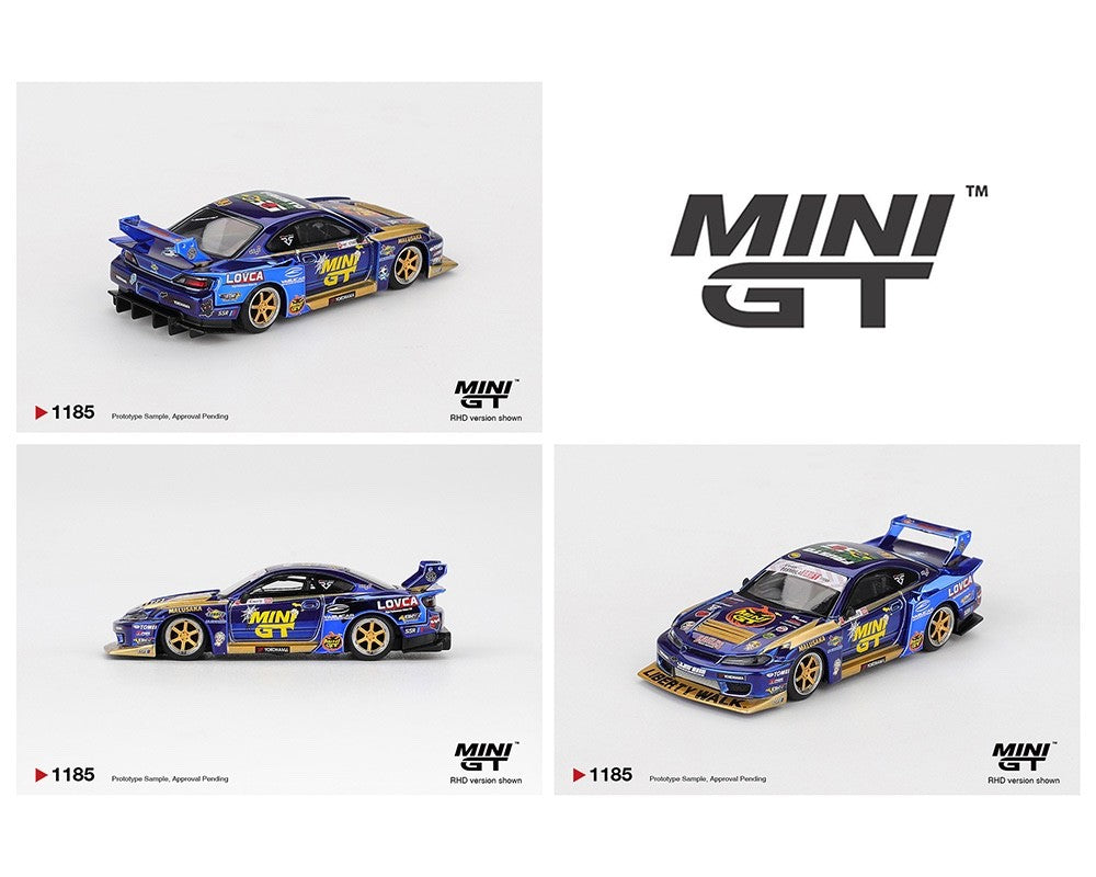 Mini GT 1:64 LB-Super Silhouette S15 SILVIA Formula Drift Halloween Special