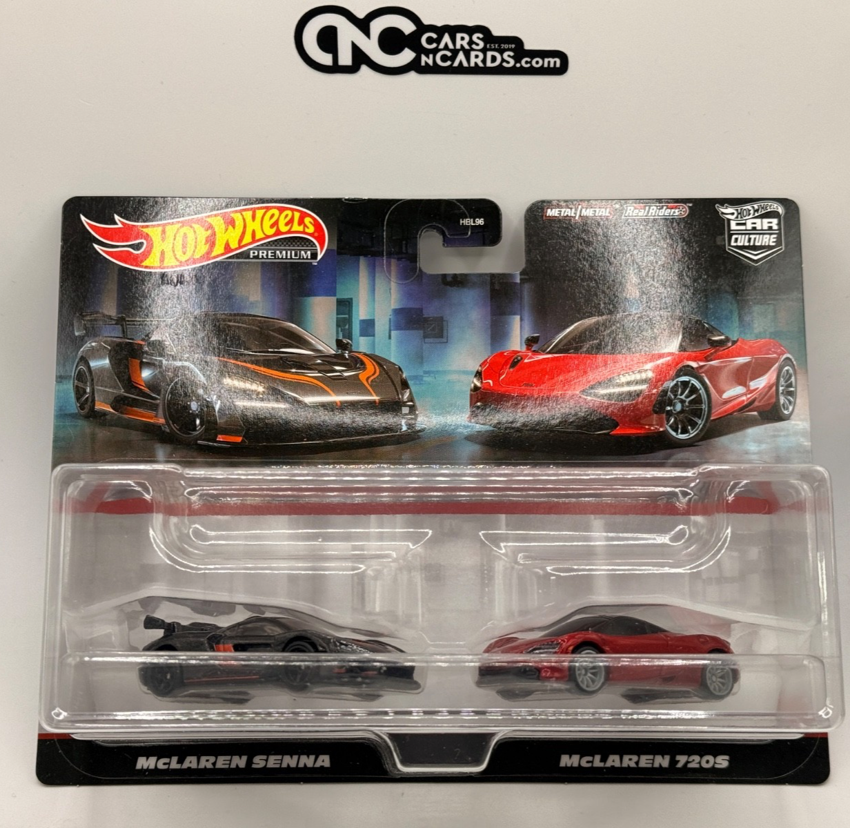 2024 Hot Wheels Premium Car Culture 2 Pack McLaren Senna & McLaren 720S