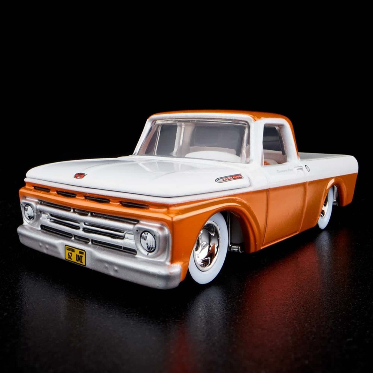 2021 Hot Wheels RLC Exclusive 1962 Ford F100 Orange With Protector 22672/25000