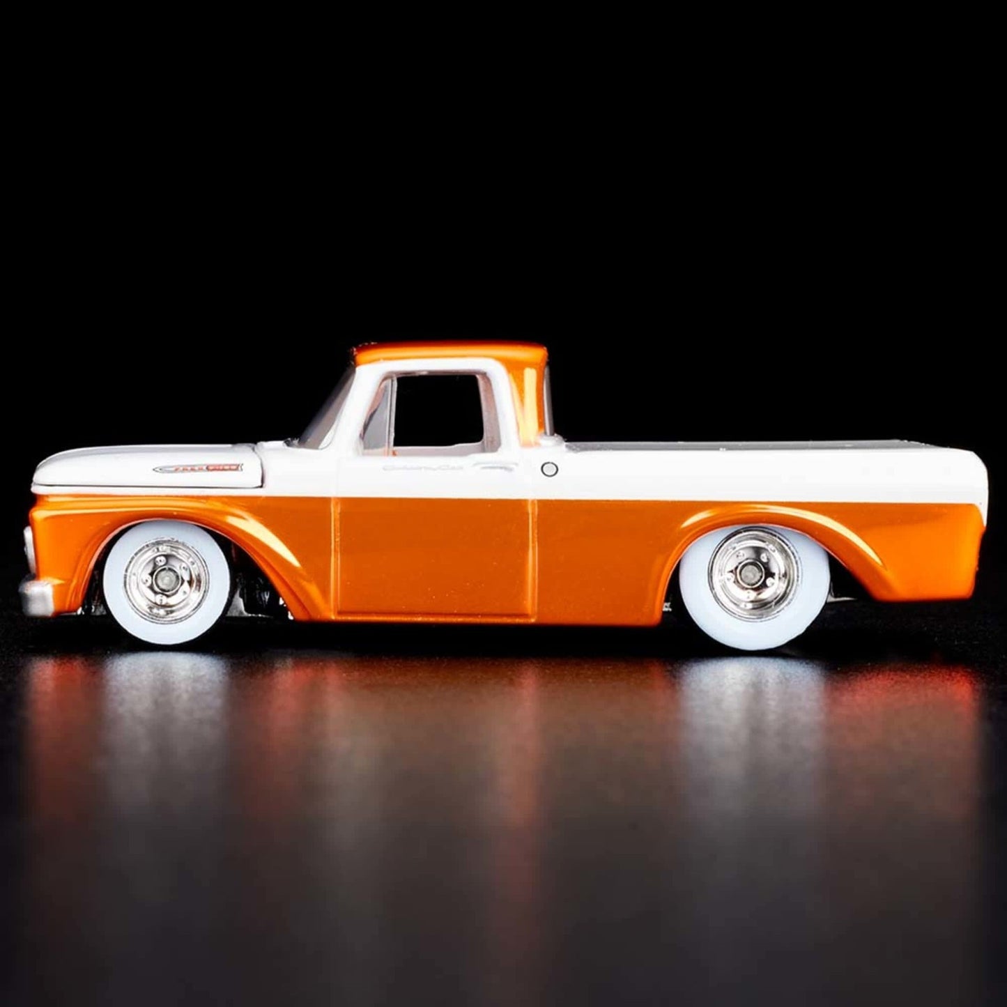 2021 Hot Wheels RLC Exclusive 1962 Ford F100 Orange With Protector 22672/25000