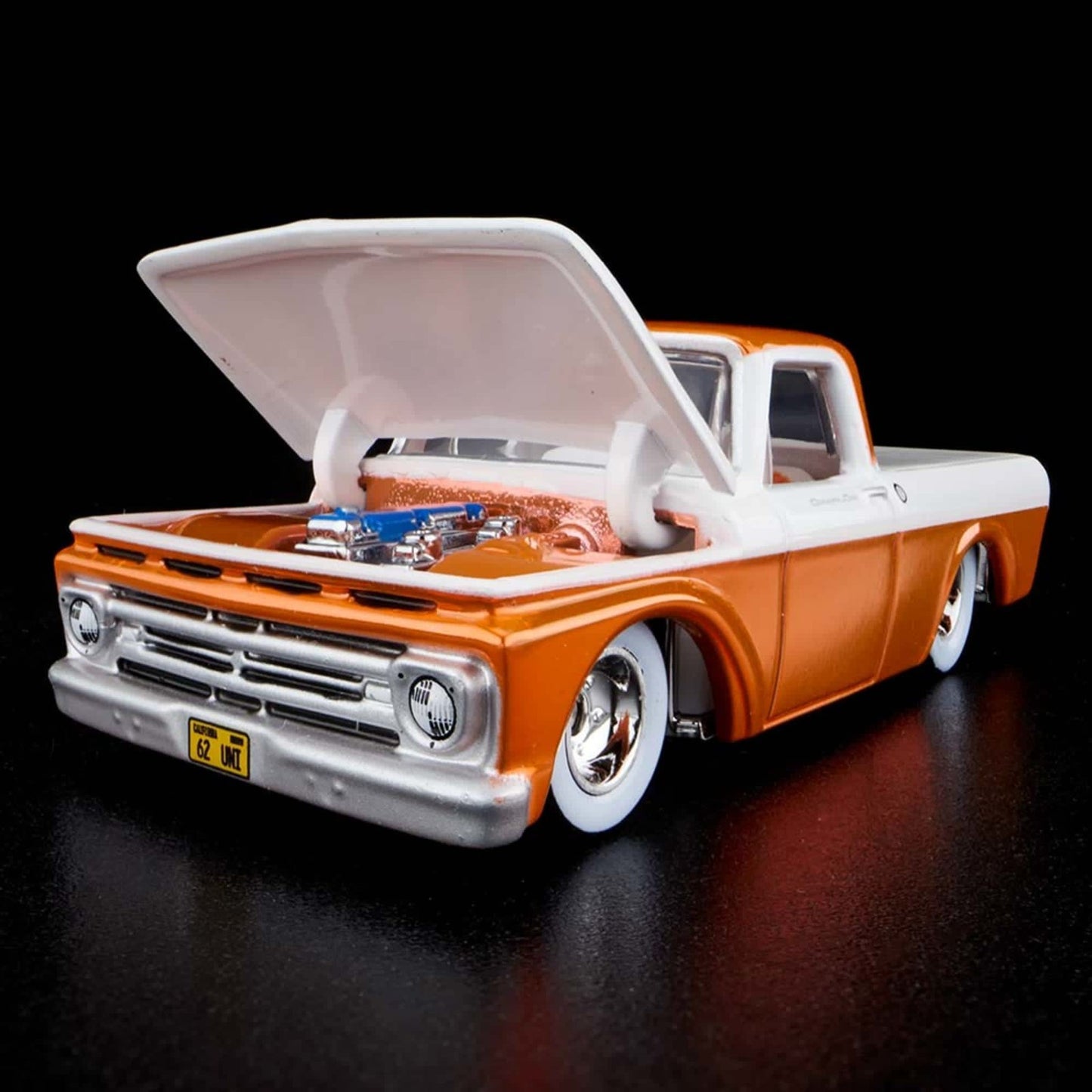 2021 Hot Wheels RLC Exclusive 1962 Ford F100 Orange With Protector 22672/25000