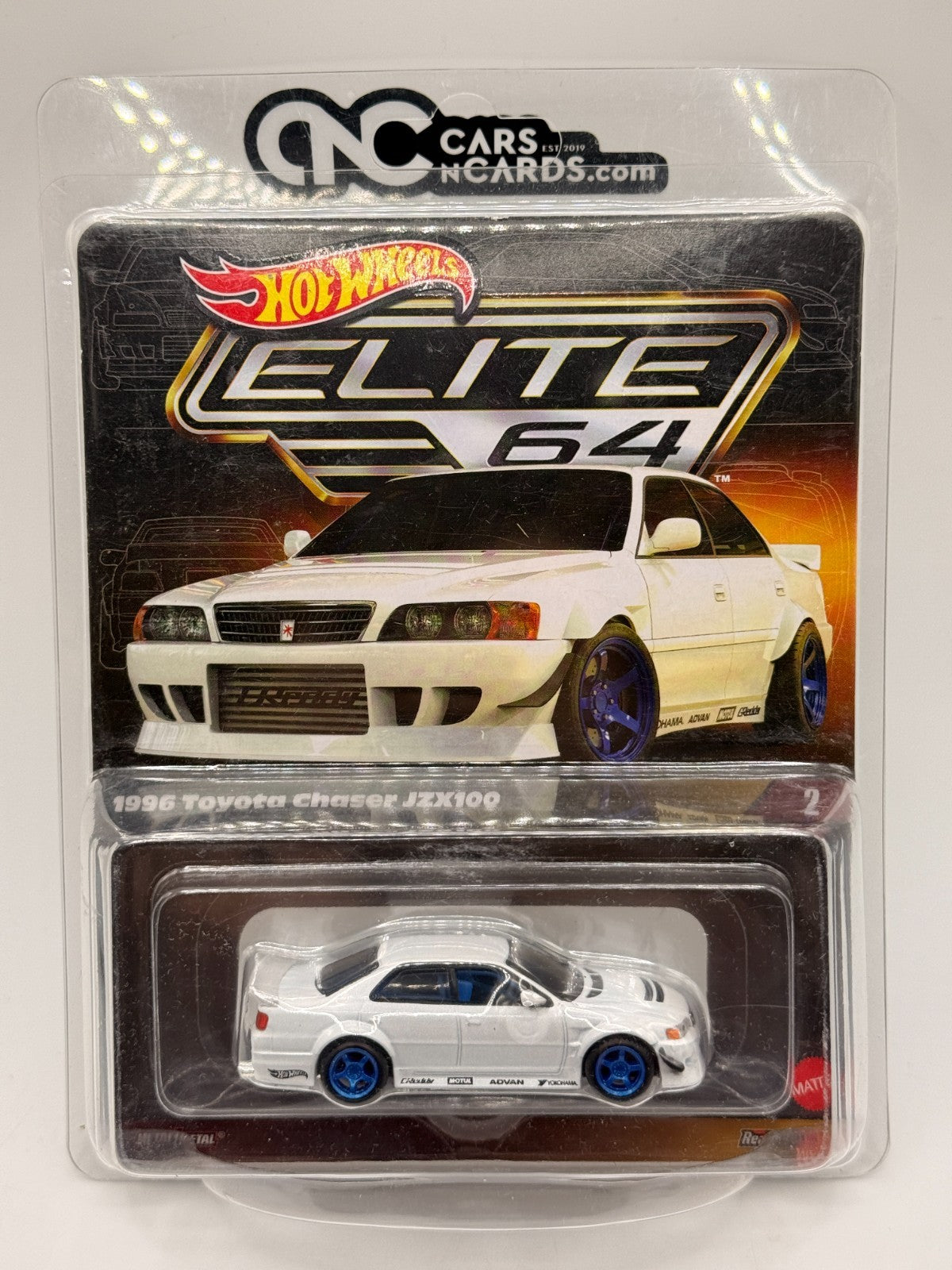 2021 Hot Wheels Elite 64 Series 1996 Toyota Chaser JZX100 With Protector