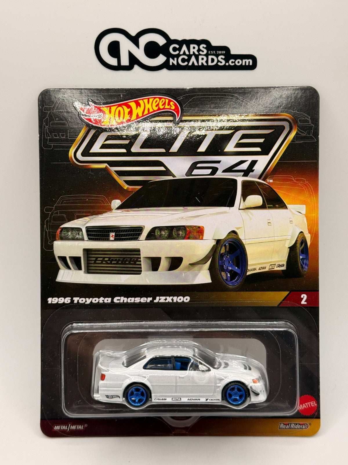 2021 Hot Wheels Elite 64 Series 1996 Toyota Chaser JZX100 With Protector