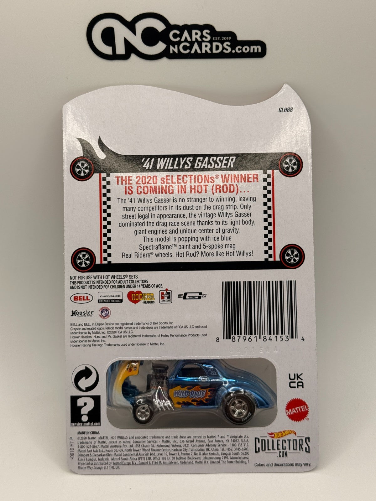 2020 Hot Wheels RLC sELECTIONs ’41 Willys Gasser With Protector