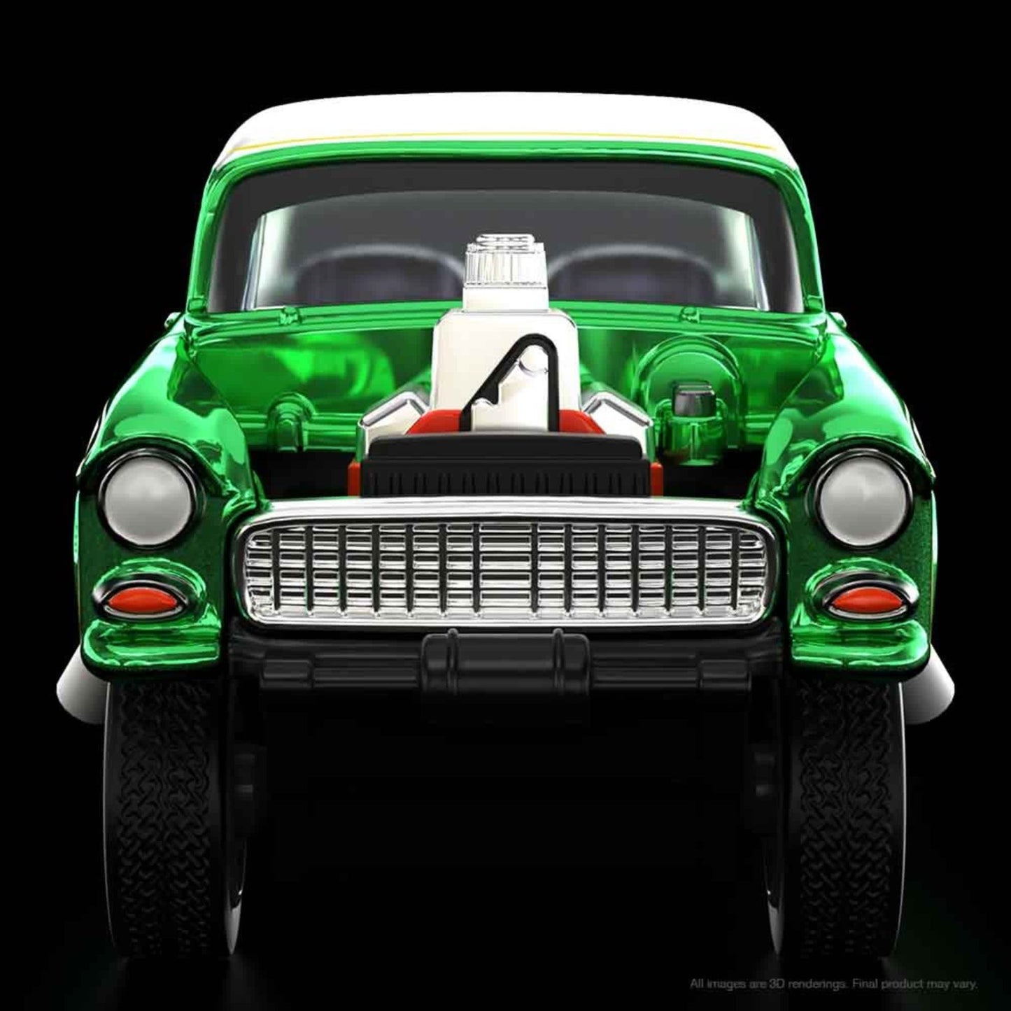 2021 Hot Wheels RLC Red Line Club ’55 Chevy Bel Air Gasser With Protector