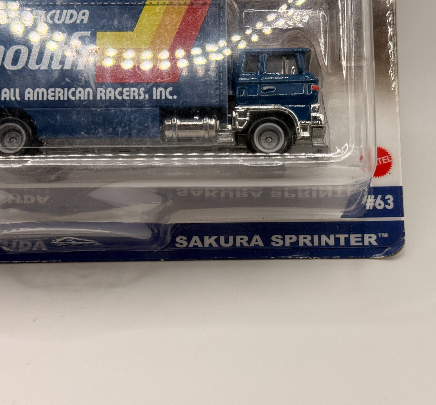 2024 Hot Wheels Premium Team Transport #63 '70 Plymouth AAR CUDA (Bent Corners)