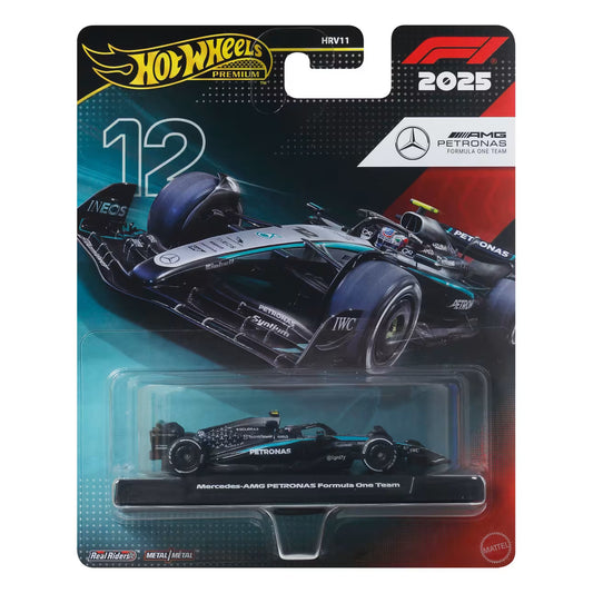 2026 Hot Wheels Premium F1 2025 Kimi Antonelli #12 Mercedes-Benz AMG Petronas F1