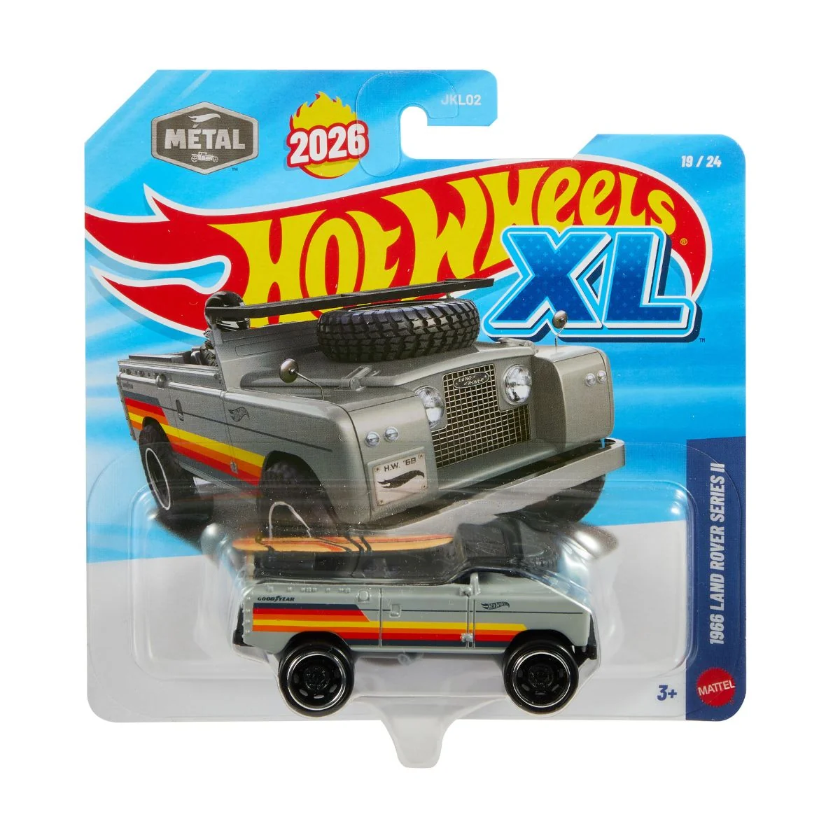 2026 Hot Wheels XL 19/24 1966 Land Rover Series II (Soft Corners)