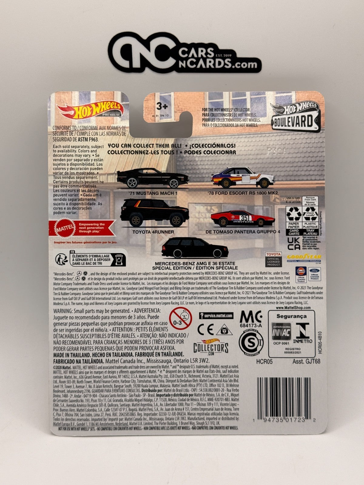 2022 Hot Wheels Premium Boulevard #60 Mercedes-Benz AMG E 36 Estate