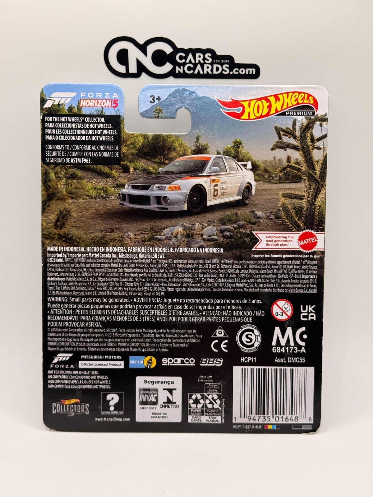2022 Hot Wheels Premium Pop Culture Forza Horizon 5 Mitsubishi Lancer Evolution