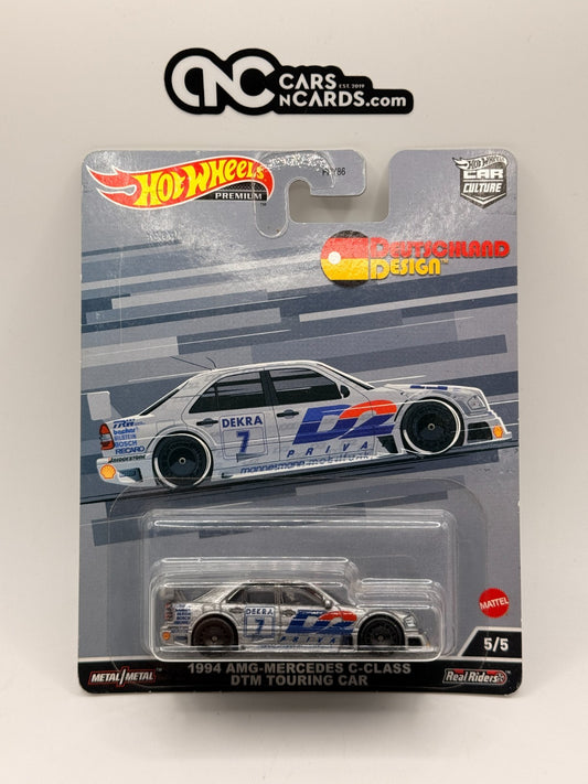 2022 Hot Wheels Premium Car Culture Deutschland Design 5/5 AMG Mercedes C-Class