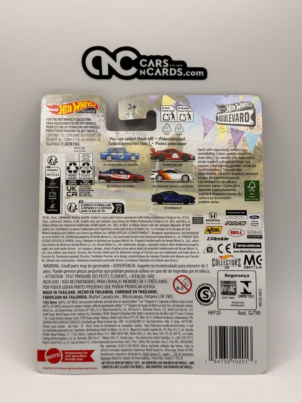 2024 Hot Wheels Premium Boulevard #89 '95 Toyota Celica GT-Four TRD White