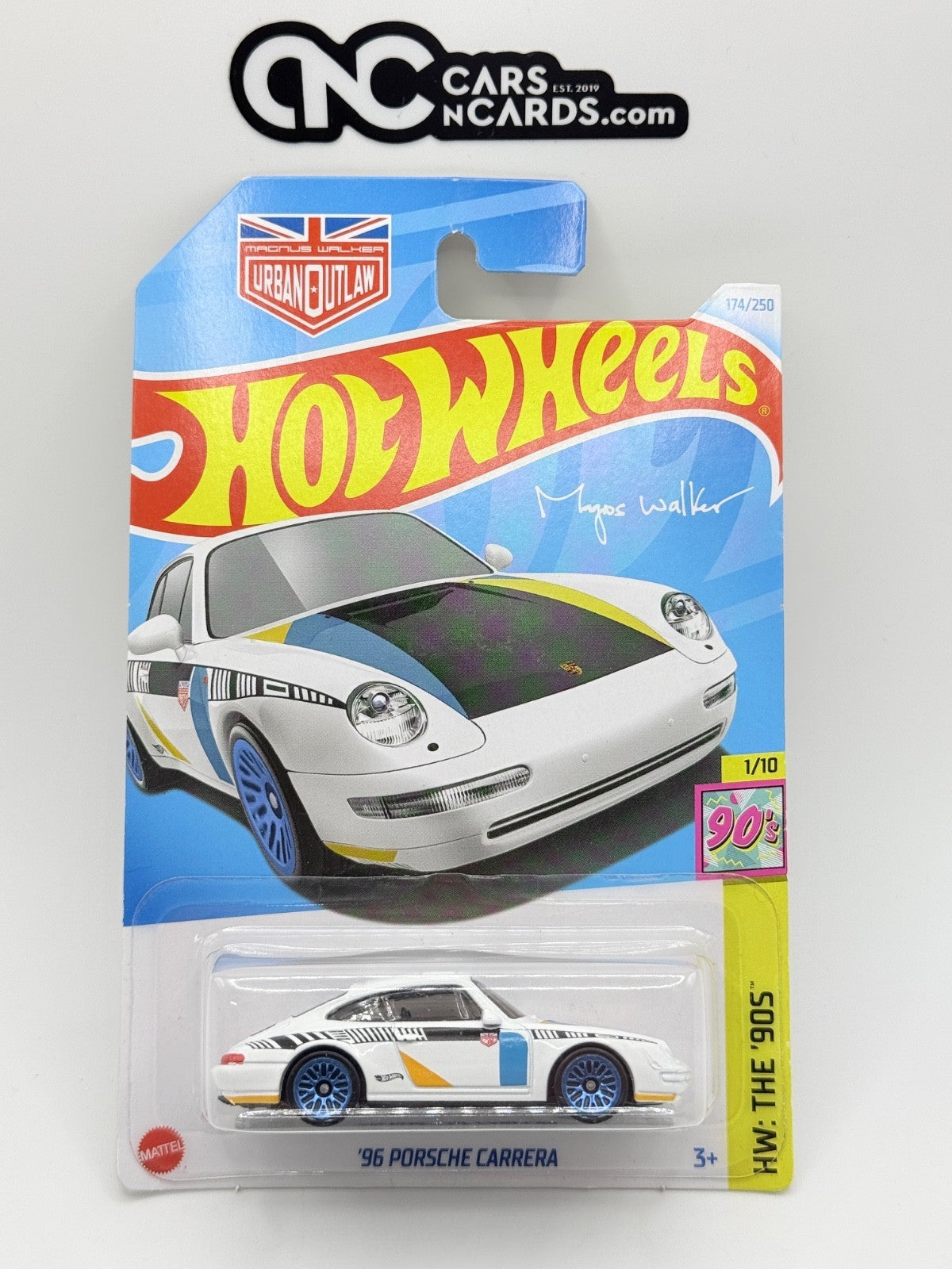 2024 Hot Wheels HW: The '90s '96 Porsche Carrera (Soft Corners)