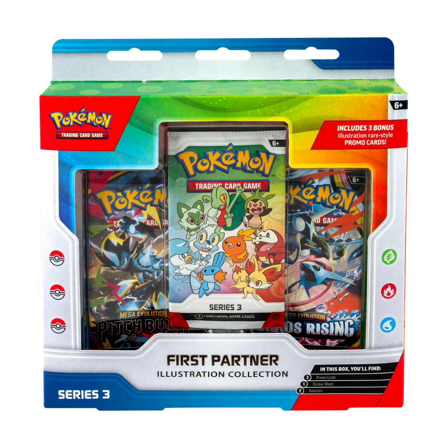 Pokemon First Partner Illustration Collections - Series 3 Sealed Box