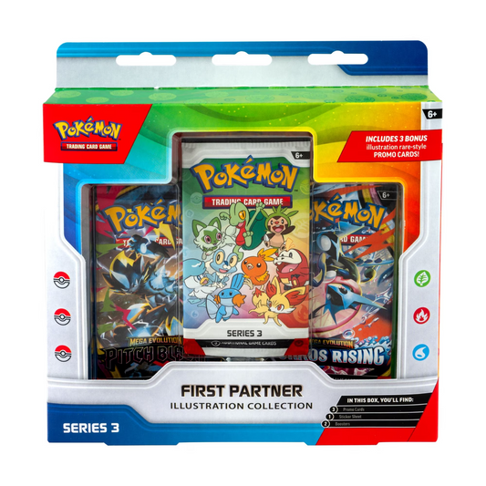 Pokemon First Partner Illustration Collections - Series 3 Sealed Box
