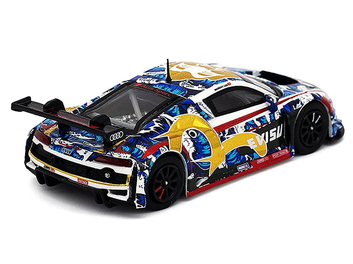 POPRACE 1:64 Audi R8 LM "EVISU x WORKS" Macau GT Cup 2020 Marchy Lee