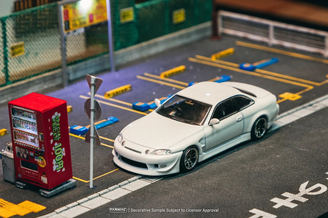TARMAC WORKS GLOBAL64 1:64 VERTEX Toyota Soarer JZZ30 White T64G-080-WH
