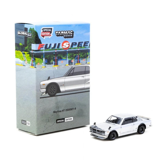 Tarmac Works GLOBAL64 Skyline HT 2000GT-R Chrome Nismo Festival T64G-043-SC