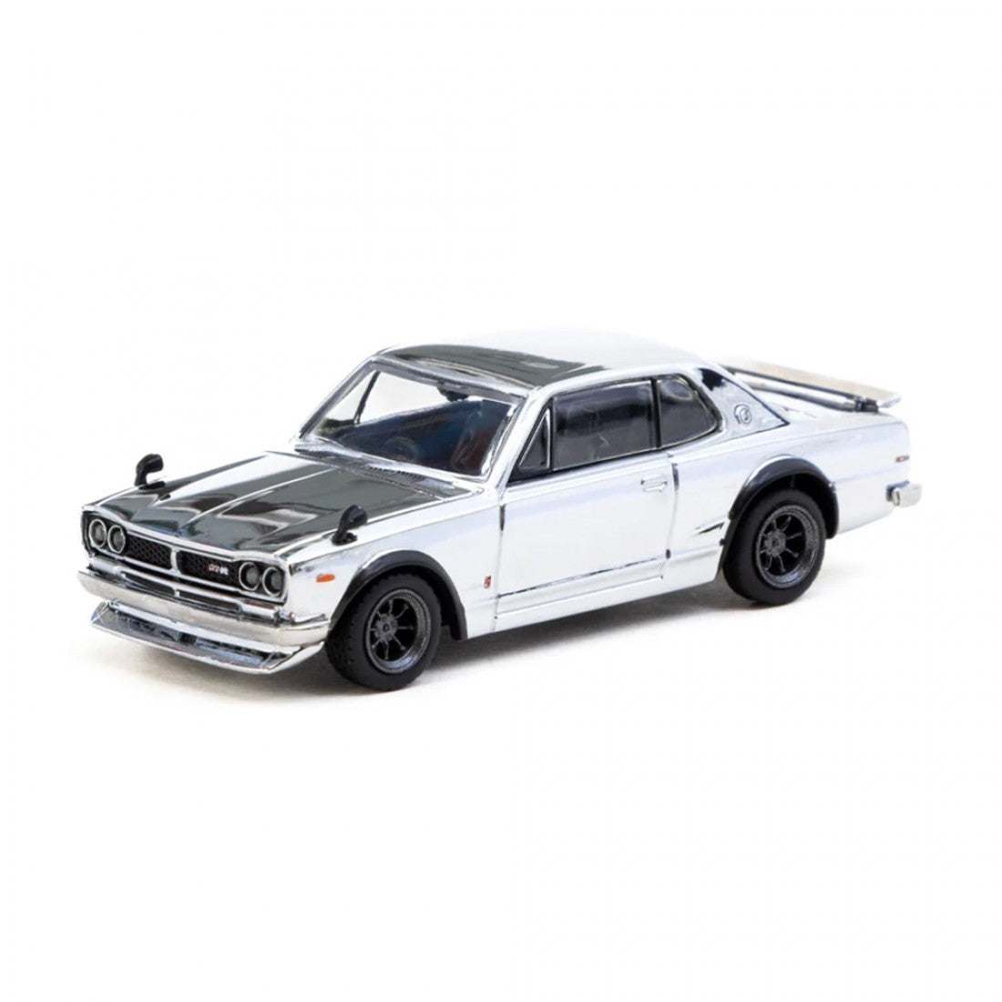 Tarmac Works GLOBAL64 Skyline HT 2000GT-R Chrome Nismo Festival T64G-043-SC