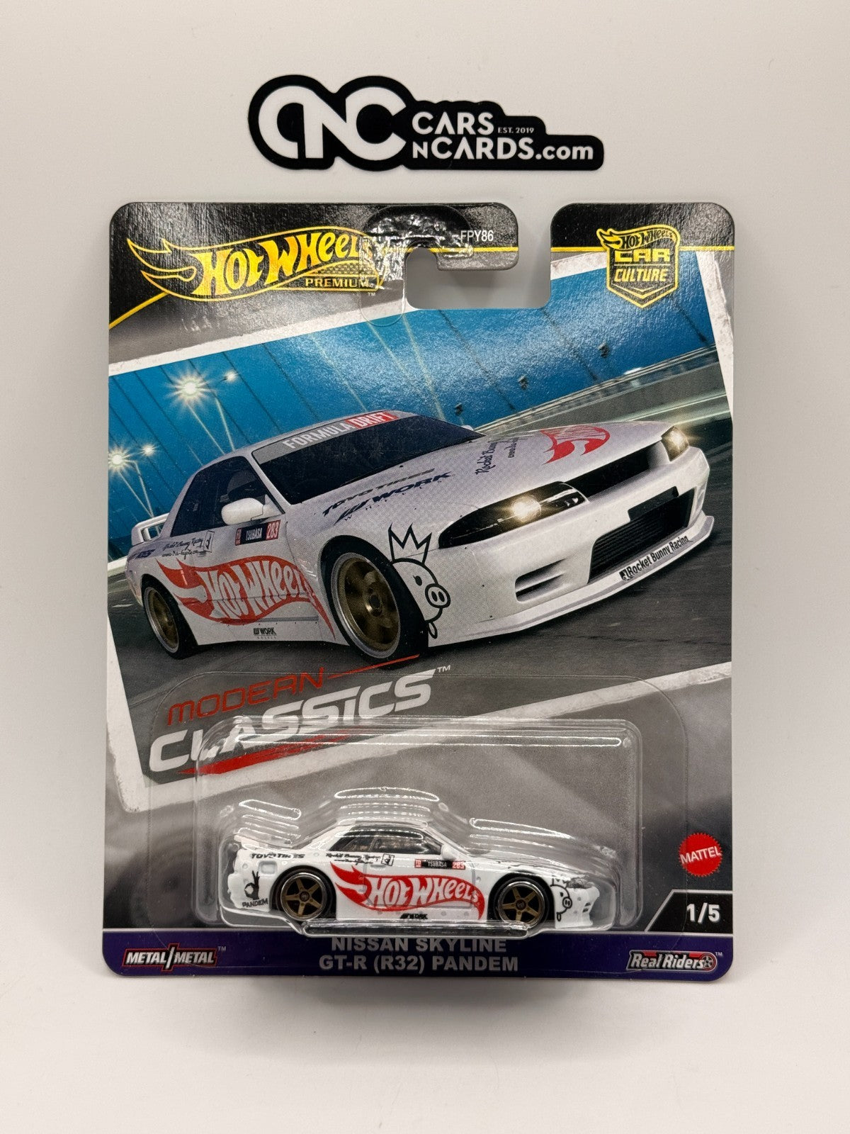 2024 Hot Wheels Premium Modern Classics 1/5 Nissan Skyline GT-R (R32) Pandem