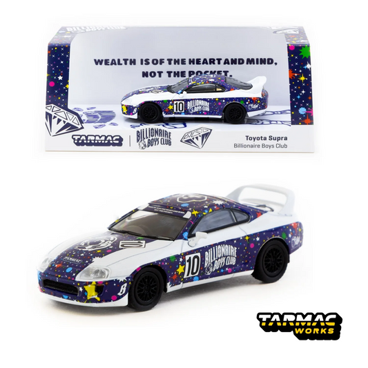 TARMAC WORKS 1:64 Toyota Supra Billionaire Boys Club Special Edition T64-011-BBC